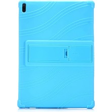Rivera Tech Rvrhb Lenovo Tab E10 TB-X104F Tab 4 10.1 Inch Tablet Standlı Silikon KILIF-(5775)