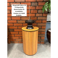 Şık Ahşap Damacana Kılıfı 19 Lt Depozitolu Uyumlu, Pompa Hariç