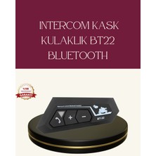 Rivera Tech Rvrhb Motosiklet Sürüşleri Için BT22 Kask Bluetooth Kulaklık Mikrofonlu