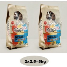 Mamavita Somonlu Yetişkin Köpek Kuru Maması 5kg(2.5x2)