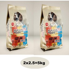 Mamavita Kuzu Etli Yetişkin Kuru Köpek Maması 5kg (2.5x2)