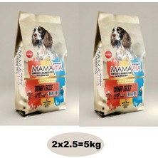 Mamavita Dana Etli Yetişkin Köpek Kuru Maması 5kg(2.5x2)