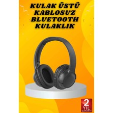 Rivera Tech Rvrhb Kulak Üstü Bluetooth Kulaklık Ayarlanabiilir Uzun Pil Ömrü Kablosuz 5.0 Bluetooth