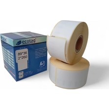 Dymo LW Adres Etiketi Muadili 89 mm x 36 mm 520 Adet S0722400