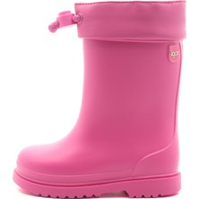Igor W10100 Çocuk Bot ve Çizme Koyu Pembe Su Geçirmez PVC Malzeme ile Kışlık Kullanım