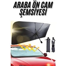 Rivera Tech Rvrhb Ön Cam Güneşlik Şemsiye Tüm Araçlar Için Araba Katlanabilir Güneşlik