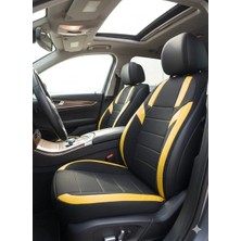 Mevas Monza Siyah Sarı Serisi Fiat Albea Koltuk Kılıfı Tam Set