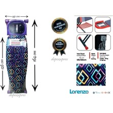 Pratik ve Dayanıklı Lorenzo Ütü Masası 45X126 Cm, Ekstra Kalın Keçe, Sağlam Yapı