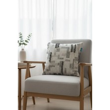 Rolivs Taş Gri Soft Koleksiyonu Kırlent 47X47 cm - 2107