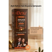 Dexe Açık Kahve Saç Boyama Şampuanı 420 ml | 10 Dakikada Hızlı ve Pratik Boya