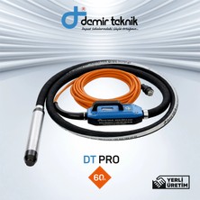 Demir Teknik Beton Vibratörü Kendinden Konvertörlü 60 mm – Dt Pro