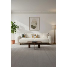 Rolivs Bonita Modüler Üçlü Koltuk - Aletsiz Kurulum - Bukle Kumaş Pamuksis