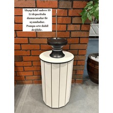 Ahşap Damacana Kılıfı 19 Lt, Uyumlu, Modern ve Şık Tasarım, Pompa Hariç