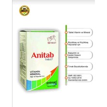 animari Anitab Tablt Vitamin Mineral Sığır ve Koyunlar Için