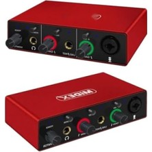 MarkEntegra 2 Giriş 2 Çıkış USB Stüdyo Ses Kartı