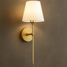 Ronisu Aydınlatma Şapkalı Duvar Aplik - Klasik ve Şık Tasarımlı Duvar Aydınlatma 3165-W25-4V-PY