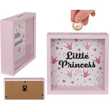 Out Of The Blue Ahşap Para Kutusu Küçük Prenses - Wooden Savıng Box Lıttle Prıncess 20X20 Cm. 144458