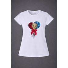 Dıgıl Kids Kız Çocuk Kısa Kol Gösteri T-Shirt