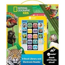 Pi Kids  National Geographic Kids Me Reader 8-Book Library And Electronic Reader Sound Book Set