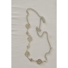 Meral Özgenç Gümüş Zincirli Kemer