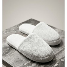 AdNovasam Premium Beyaz Havlu Otel ve Ev Terliği