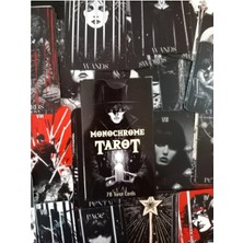 Toyz Play English Tarot 78 Cards ( Ingilizce Tarot Kartı) - Monochrome Tarot