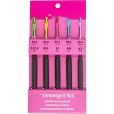 MarkEntegra Ergonomik Tığ Kanca Seti (G6/4mm - K10.5/6.5MM)