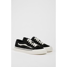 Faruk Balkanas Vince Model Hakiki Kombinasyonlu Deri Ithal Taban Sneaker Ayakkabı
