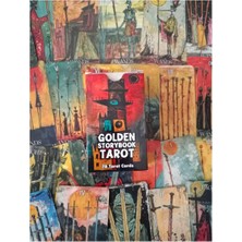 Toyz Play English Tarot 78 Cards ( Ingilizce Tarot Kartı) - Golden Storybook Tarot