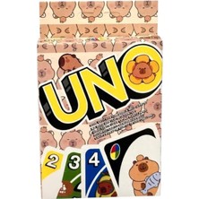 Toyz Play Capybara Uno Kapibara Temalı Uno Oyun Kartı 112 Kart Özel Kutu