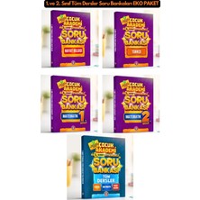 Çocuk Akademi 1. ve 2. Sınıf Tüm Dersler Soru Bankaları Eko Paket