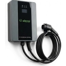 Alensi 22 Kw 32A Trifaze Duvar Tipi Elektrikli Araç Şarj Istasyonu