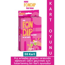 Toyz Play Fondip Minikız Kıza - Sevgili Grup Arkadaş Ortamı Içki Kart Oyunu 55 Kart