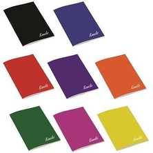Komeks Dikişli Defter Plastik Kapak Kareli 40 Yp A4 40/4
