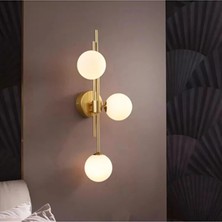 Ronisu Aydınlatma Irene Modern LED Cam Küre Duvar Aplik 3178-W38-7I-CZ