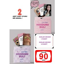 Toyz Play Moodunu Bul Mini Kızlar Gecesi 1 ve 2 Ikili Set Parti Oyunu