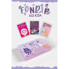 Toyz Play Fondip Kız Kıza| Kızlara Özel | Oyunu | 150 Kart | Eğlenceli Kutu Oyunu | Shot Oyunu | +18