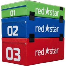 CEYSPORT Soft Plyometrik Box Seti | Profesyonel Yumuşak Kaplamalı Sıçrama Kutuları