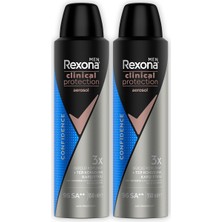Rexona Men Clinical Protection Spray Deodorant Confidence 150 ml X2