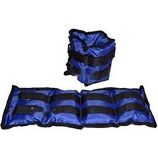 MarkEntegra Mavi Renkli Ayarlanabilir 1,5 Ayak Ağırlığı Çifti