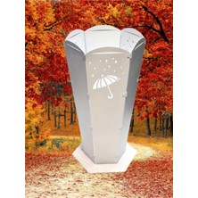 Şık ve Dayanıklı Metal Şemsiye Tutucu, Modern Ev ve Ofis Dekoru Için Ideal