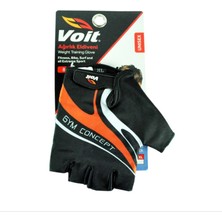 Voit Unisex Fitness Eldiveni L - 2XL Turuncu Renkli Ağırlık Eldiveni Güç Antrenmanları İçin