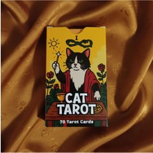 Toyz Play Cat Tarot Kartları – 78 Adet Kedi Temalı Klasik Tarot Kartları