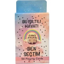 Toyz Play Bu Işıltılı Hayatı Ben Seçtim Iskambil Poker Kartı / Oyun Kartı