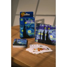 Toyz Play Van Gogh Yıldızlı Geceler Iskambil Oyun Kartı | Dekoratif | Yıldızlı Gece |  Eğlence