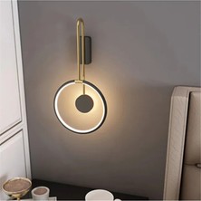 Ronisu Aydınlatma Modern Tasarım Yuvarlak LED Duvar Aplik 3177-W37-6H-BY