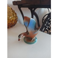 Hureggo Vintage ''yaban Ördeği''seramik Biblo & 11 cm