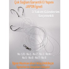 Hobimexpress Olta Ucu ( Chinu ) Japon Iğneli Hazır Takım 3 Adet ( Çupra - Levrek - Mırmır - Mercan Vs )