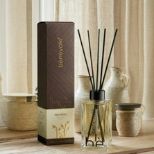 Patron Home Patchulı Bambu Çubuklu Oda Kokusu Şık Cam Şişe, Uzun Süre Kalıcı Ferahlık, Rahatlatıcı Etki 120M