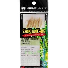 Pioneer Sabiki Rig 620G Fish Skin 6 Köstek Çapari